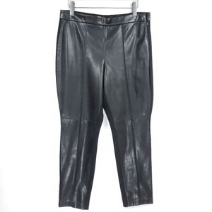 NWOT Faux Leather Knit Moto Legging Pant  Size 12